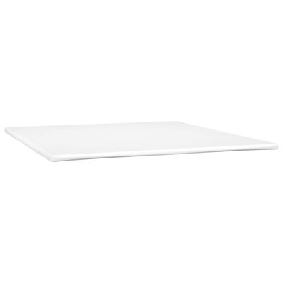 vidaXL Boxspringbett Matratze Cappuccino-Braun 180x200 cm Kunstleder