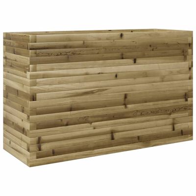 vidaXL Pflanzkübel 110x40x68,5 cm Kiefernholz Imprägniert