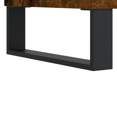 vidaXL Regalschrank Räuchereiche 69,5x32,5x90 cm Holzwerkstoff