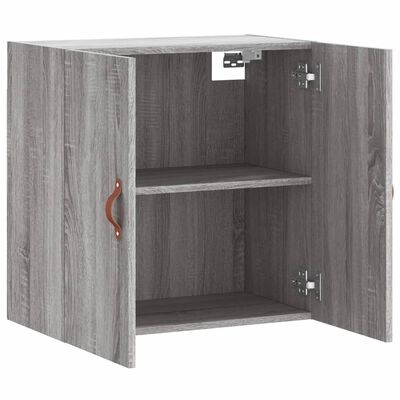 vidaXL Wandschrank Grau Sonoma 60x31x60 cm Holzwerkstoff