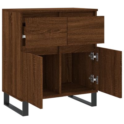 vidaXL Sideboard Braun Eichen-Optik 60x35x70 cm Holzwerkstoff