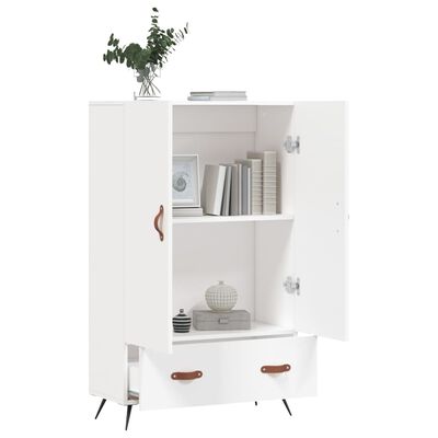 vidaXL Highboard Weiß 69,5x31x115 cm Holzwerkstoff