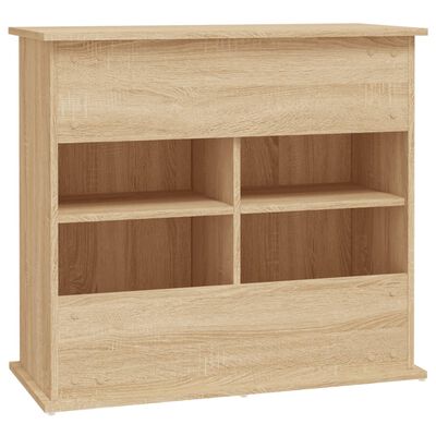 vidaXL Aquariumständer Sonoma-Eiche 81x36x73 cm Holzwerkstoff