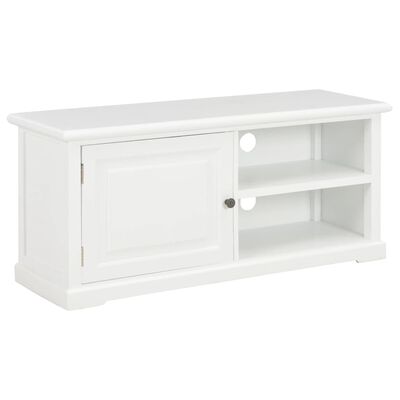 vidaXL TV-Schrank Weiß 90 x 30 x 40 cm Holz