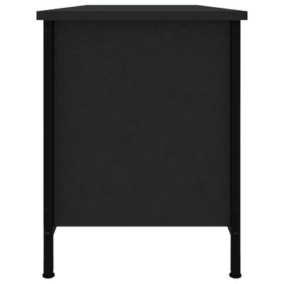 vidaXL TV-Schrank Schwarz 102x35x45 cm Holzwerkstoff