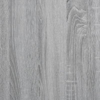 vidaXL Pflanzenständer 2 Stk. Grau Sonoma 30x30x95 cm Holzwerkstoff