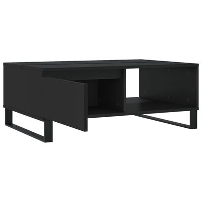 vidaXL Couchtisch Schwarz 90x60x35 cm Holzwerkstoff