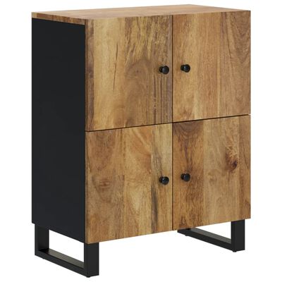 vidaXL Sideboard mit 4 Türen 60x33x75 cm Massivholz Mango