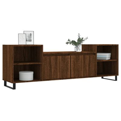 vidaXL TV-Schrank Braun Eichen-Optik 160x35x55 cm Holzwerkstoff