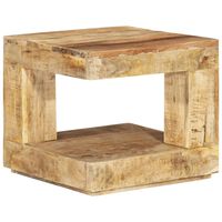 vidaXL Couchtisch 45x45x40 cm Massivholz Mango