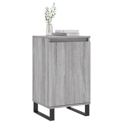 vidaXL Sideboards 2 Stk. Grau Sonoma 40x35x70 cm Holzwerkstoff