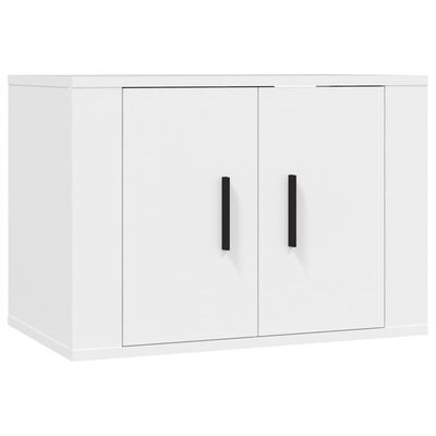 vidaXL TV-Wandschrank Weiß 57x34,5x40 cm