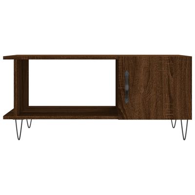 vidaXL Couchtisch Braun Eichen-Optik 90x50x40 cm Holzwerkstoff