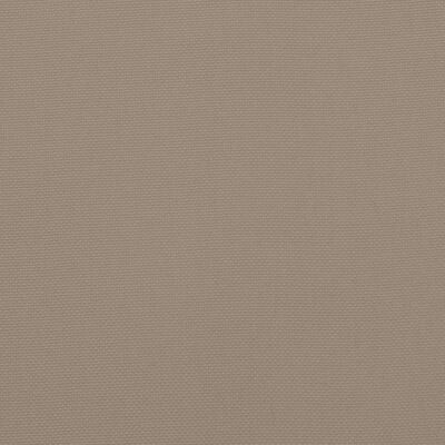 vidaXL Palettenkissen Taupe 50x50x12 cm Stoff