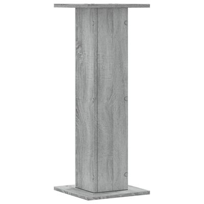 vidaXL Pflanzenständer 2 Stk. Grau Sonoma 30x30x80 cm Holzwerkstoff