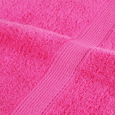 vidaXL Premium-Gästetücher SOLUND 10 Stk. Rosa 30x50 cm 600 g/m²