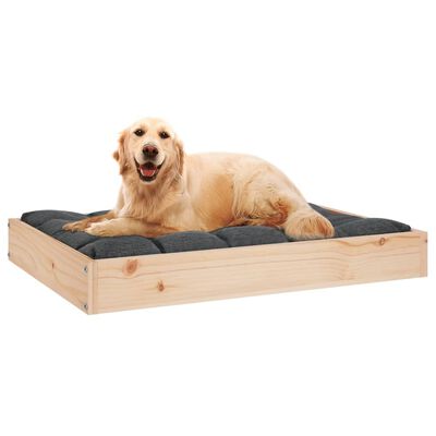 vidaXL Hundebett 71,5x54x9 cm Massivholz Kiefer