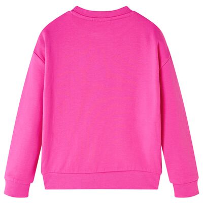 Kinder-Sweatshirt Dunkelrosa 92