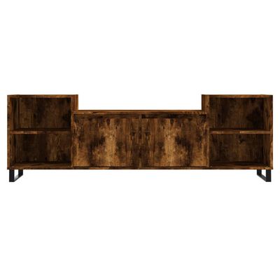 vidaXL TV-Schrank Räuchereiche 160x35x55 cm Holzwerkstoff