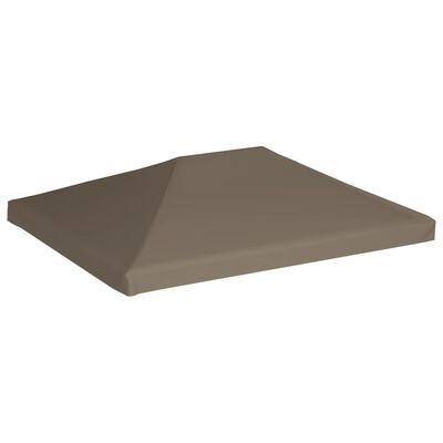 vidaXL Pavillondach 310 g / m² 3x3 m Taupe