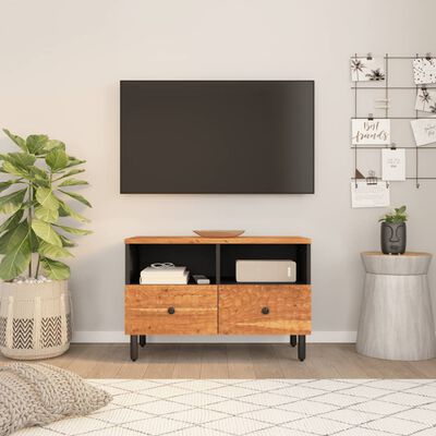 vidaXL TV-Schrank 70x33x46 cm Massivholz Akazie