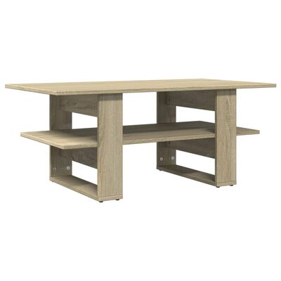 vidaXL Couchtisch Sonoma-Eiche 102x55x42 cm Holzwerkstoff