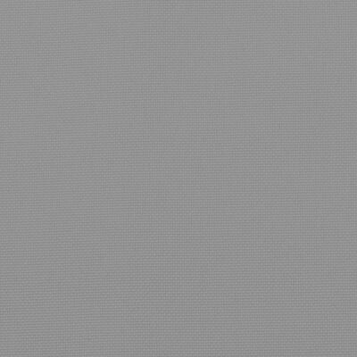 vidaXL Palettenkissen Grau 70x40x12 cm Stoff