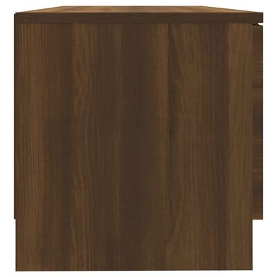 vidaXL TV-Schränke 2Stk. Braun Eichen-Optik 80x35x36,5cm Holzwerkstoff