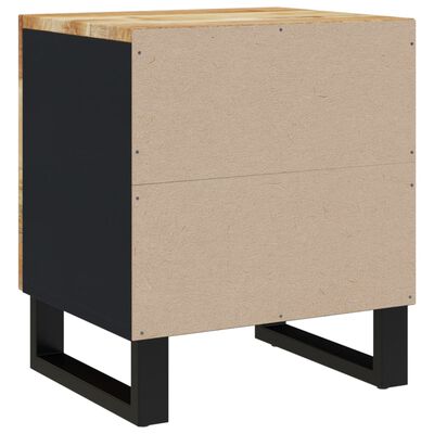 vidaXL Nachttische 2 Stk. 40x33x46 cm Massivholz Mango