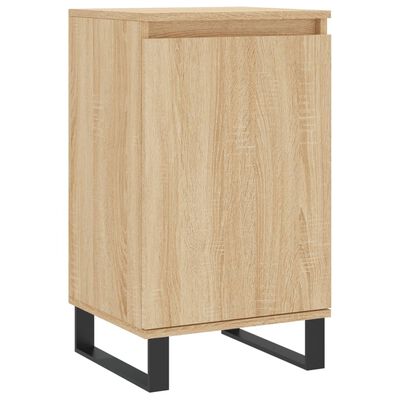 vidaXL Sideboards 2 Stk. Sonoma-Eiche 40x35x70 cm Holzwerkstoff