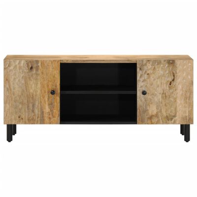 vidaXL TV-Schrank 105x33x46 cm Massivholz Mango