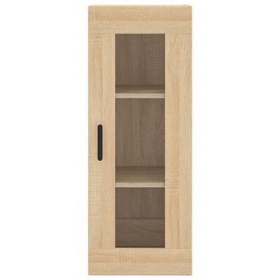 vidaXL Wandschrank Sonoma-Eiche 34,5x34x90 cm