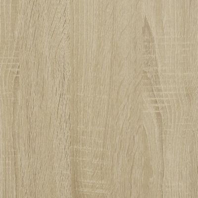 vidaXL Schubunterschrank Sonoma-Eiche 50x46x81,5 cm Holzwerkstoff