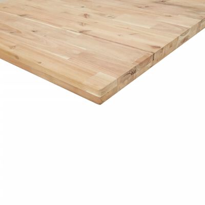 vidaXL Schweberegale 2 Stk. 60x30x4 cm Massivholz Akazie Unbehandelt