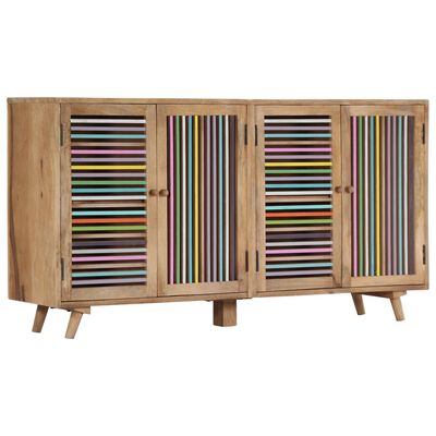 vidaXL Sideboard 150x30x75 cm Massivholz Mango