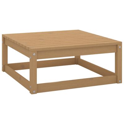 vidaXL 8-tlg Garten-Lounge-Set mit Kissen Honigbraun Massivholz Kiefer