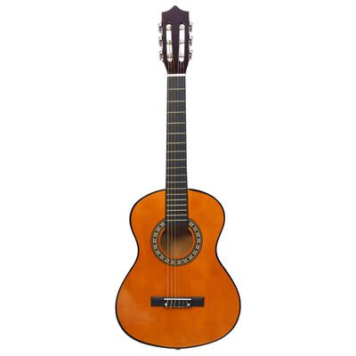 vidaXL 8-tlg. Klassische Gitarre Set für Anfänger 1/2 34"