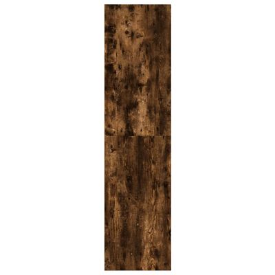 vidaXL Kleiderschrank Räuchereiche 100x50x200 cm Holzwerkstoff