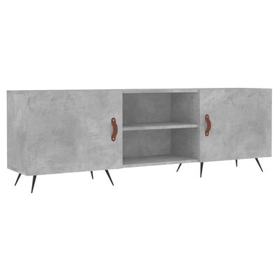 vidaXL TV-Schrank Betongrau 150x30x50 cm Holzwerkstoff