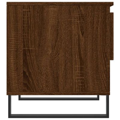 vidaXL Couchtische 2 Stk. Braun Eichen-Optik 50x46x50 cm Holzwerkstoff