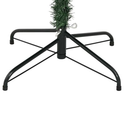 vidaXL Künstlicher Weihnachtsbaum Klappbar Beschneit 240 cm