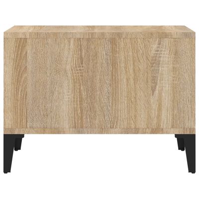 vidaXL Couchtisch Sonoma-Eiche 60x50x36,5 cm Holzwerkstoff