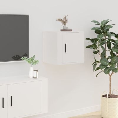 vidaXL TV-Wandschrank Weiß 40x34,5x40 cm