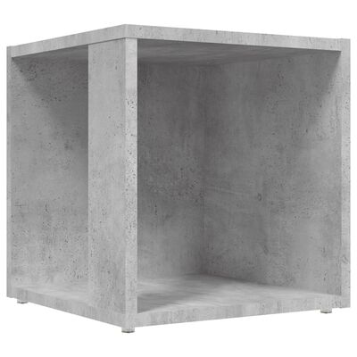 vidaXL Beistelltisch Betongrau 33x33x34,5 cm Holzwerkstoff