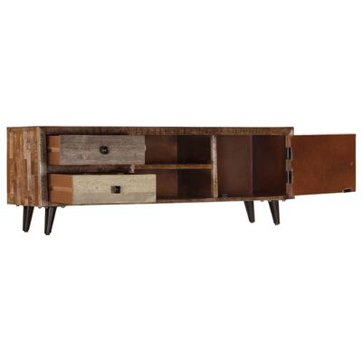 vidaXL TV-Schrank 118x30x40 cm Massivholz Mango