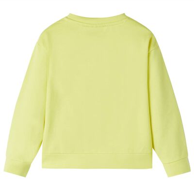 Kinder-Sweatshirt Gelb 104