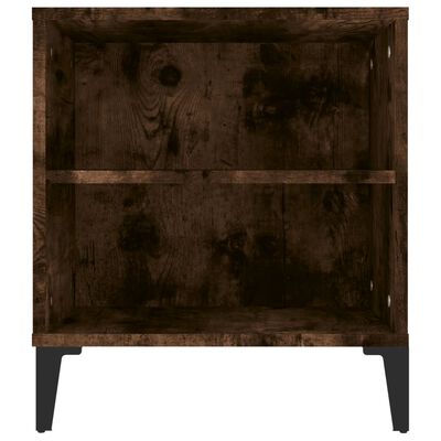 vidaXL TV-Schrank Räuchereiche 102x44,5x50 cm Holzwerkstoff