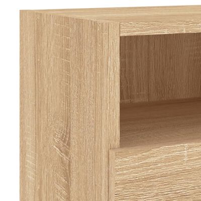 vidaXL TV-Wandschrank Sonoma-Eiche 60x30x30 cm Holzwerkstoff