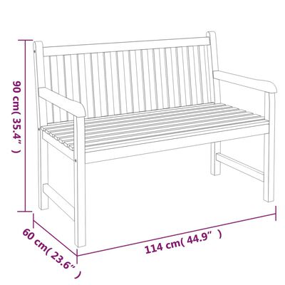 vidaXL 3-tlg. Garten-Essgruppe Massivholz Teak