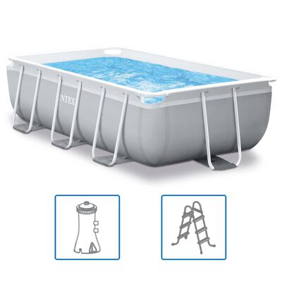 Intex Swimmingpool-Set Prism Frame Rechteckig 300 x 175 x 80 cm